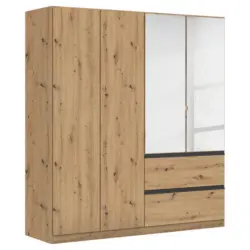 Dreht&uuml;renschrank in Eiche Artisan