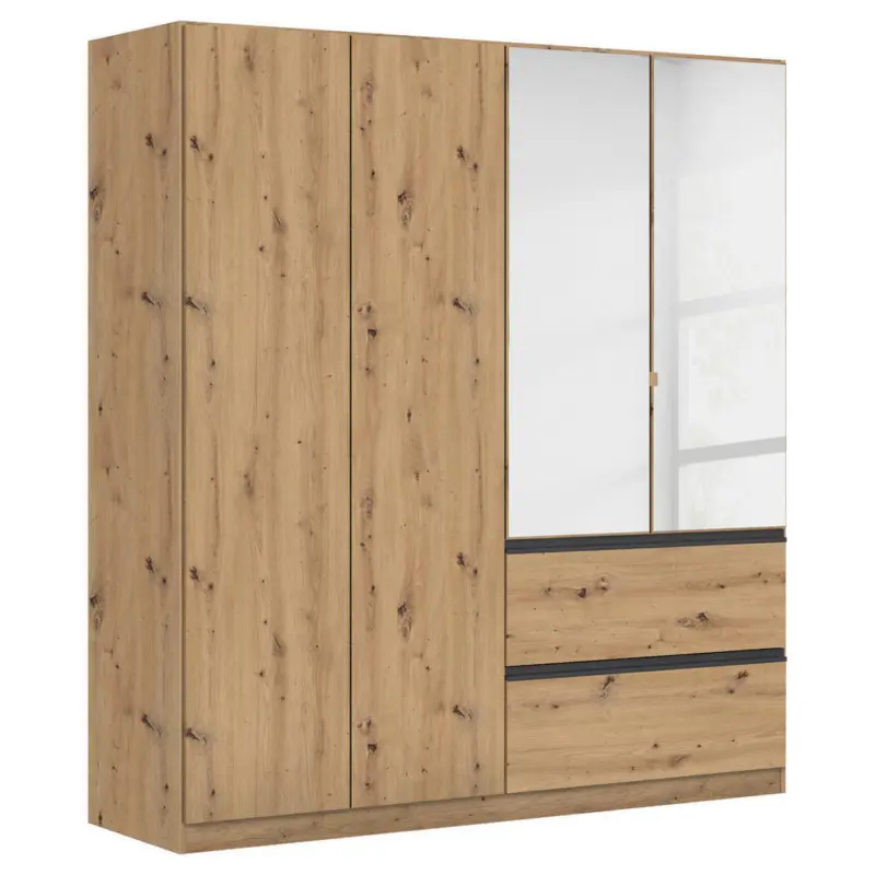 Dreht&uuml;renschrank in Eiche Artisan