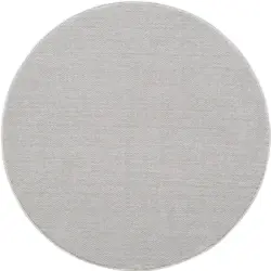 Webteppich 160 cm Loom Silberfarben