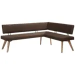 XXXLutz Lauterach - Ihr M&ouml;belhaus bei Bregenz Eckbank 200/190 cm in Dunkelbraun, Wildeiche