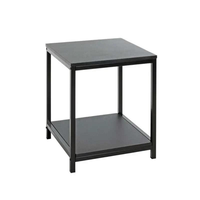 Beistelltisch in Metall, Holzwerkstoff 40/40/50 cm