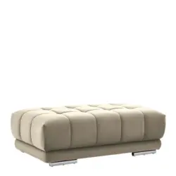 Hocker in Textil Naturfarben