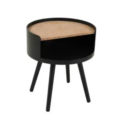 Beistelltisch in Holz, Holzwerkstoff 40/40/46 cm