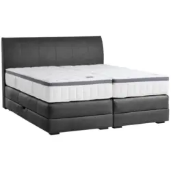 Boxspringbett 160/200 cm in Anthrazit