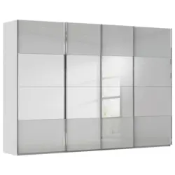 Schwebet&uuml;renschrank in Seidengrau