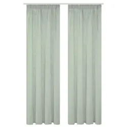 Fertigvorhang halbtransparent