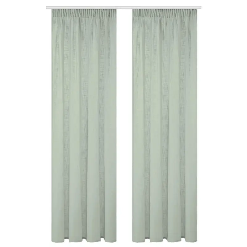 Fertigvorhang halbtransparent