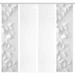 XXXLutz Lauterach - Ihr M&ouml;belhaus bei Bregenz Fl&auml;chenvorhang in Wei&szlig;, Hellgrau blickdicht