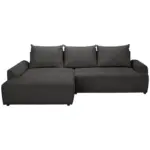 XXXLutz Lauterach - Ihr M&ouml;belhaus bei Bregenz Ecksofa in Mikrofaser Anthrazit