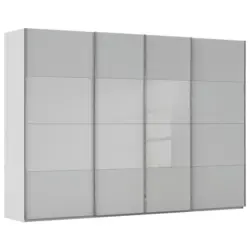 Schwebet&uuml;renschrank in Seidengrau