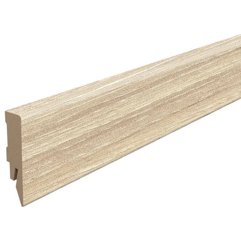 Sockelleiste Eiche hellbraun Hellbraun