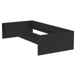 Bettrahmen 90/200 cm in Anthrazit