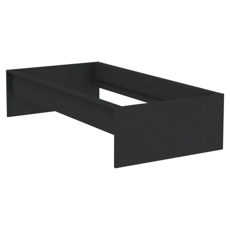 Bettrahmen 90/200 cm in Anthrazit