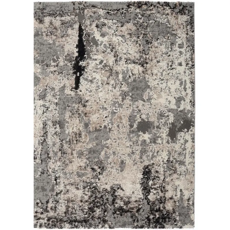 Vintage-Teppich 200/250 cm Timeline Quantum Hellgrau