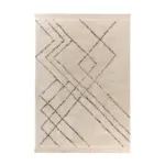 XXXLutz Lauterach - Ihr M&ouml;belhaus bei Bregenz Teppich 200/290 cm Mylen 625 Creme / Schwarz Creme, Schwarz