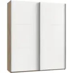 XXXLutz Lauterach - Ihr M&ouml;belhaus bei Bregenz Schwebet&uuml;renschrank in Wei&szlig;, Eichefarben, Alufarben