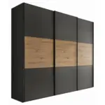 XXXLutz Lauterach - Ihr M&ouml;belhaus bei Bregenz Schwebet&uuml;renschrank in Anthrazit, Eiche Artisan