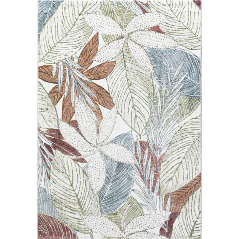 Webteppich 120/170 cm Catania Creme, Hellgr&uuml;n, Hellbraun