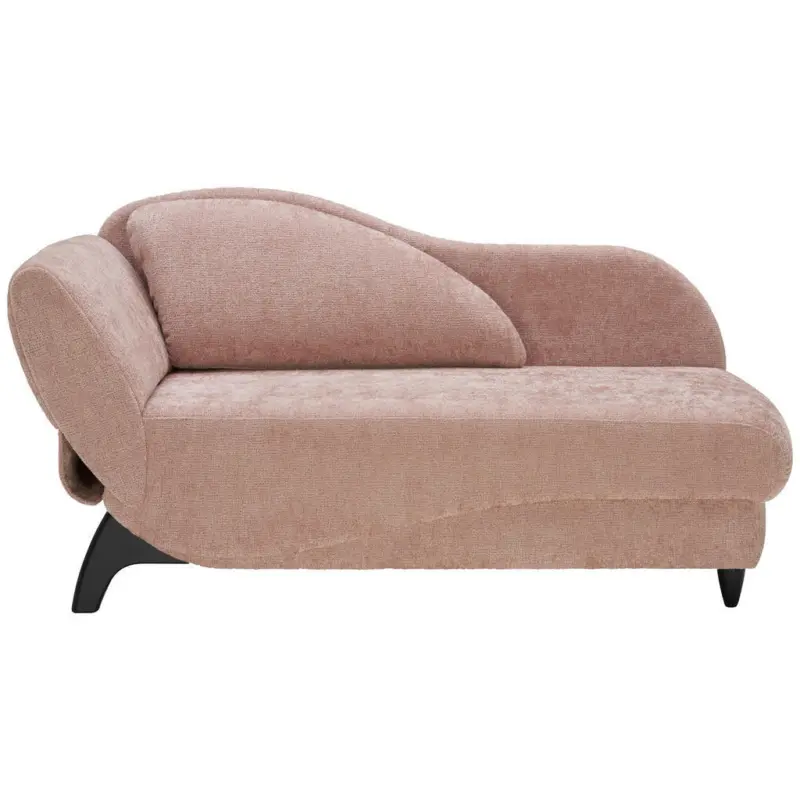 Liege in Webstoff Altrosa