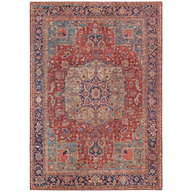 Vintage-Teppich 130/190 cm Classico Rot