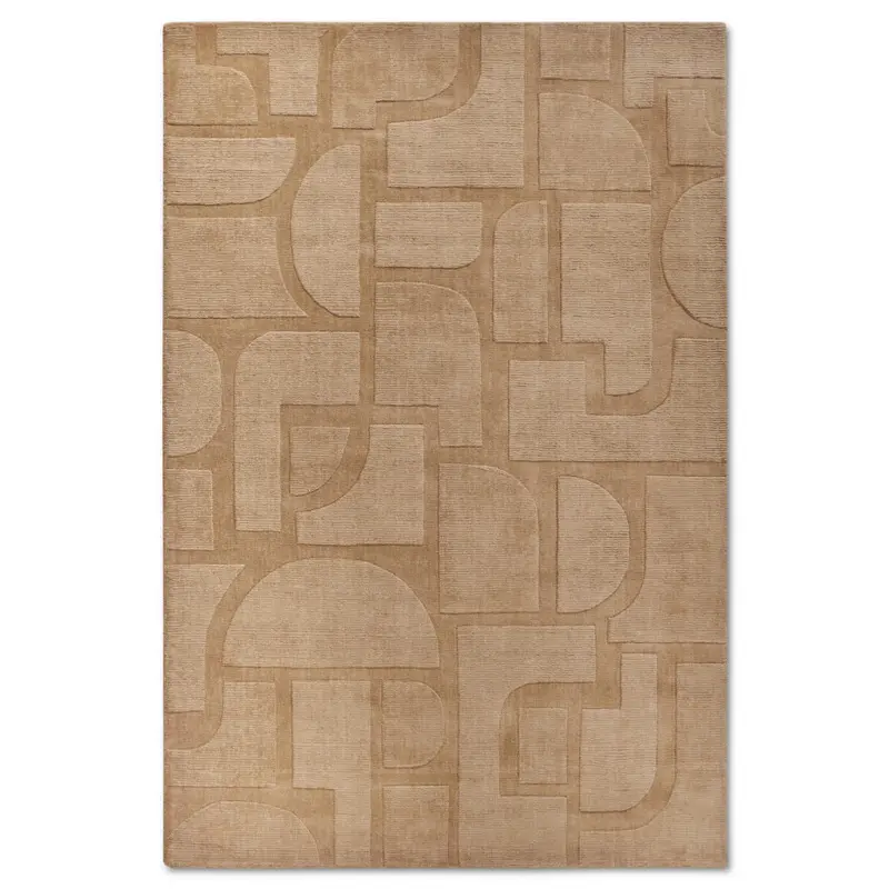 Handwebteppich 190/280 cm Kollektion 1906 Beige