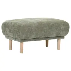 Hocker in Textil Olivgr&uuml;n