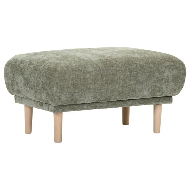 Hocker in Textil Olivgr&uuml;n