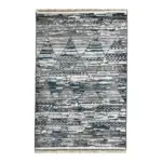 XXXLutz Lauterach - Ihr M&ouml;belhaus bei Bregenz Webteppich 160/240 cm Intense Grau, Wei&szlig;, Dunkelblau