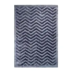 Webteppich 120/170 cm Dunkelblau