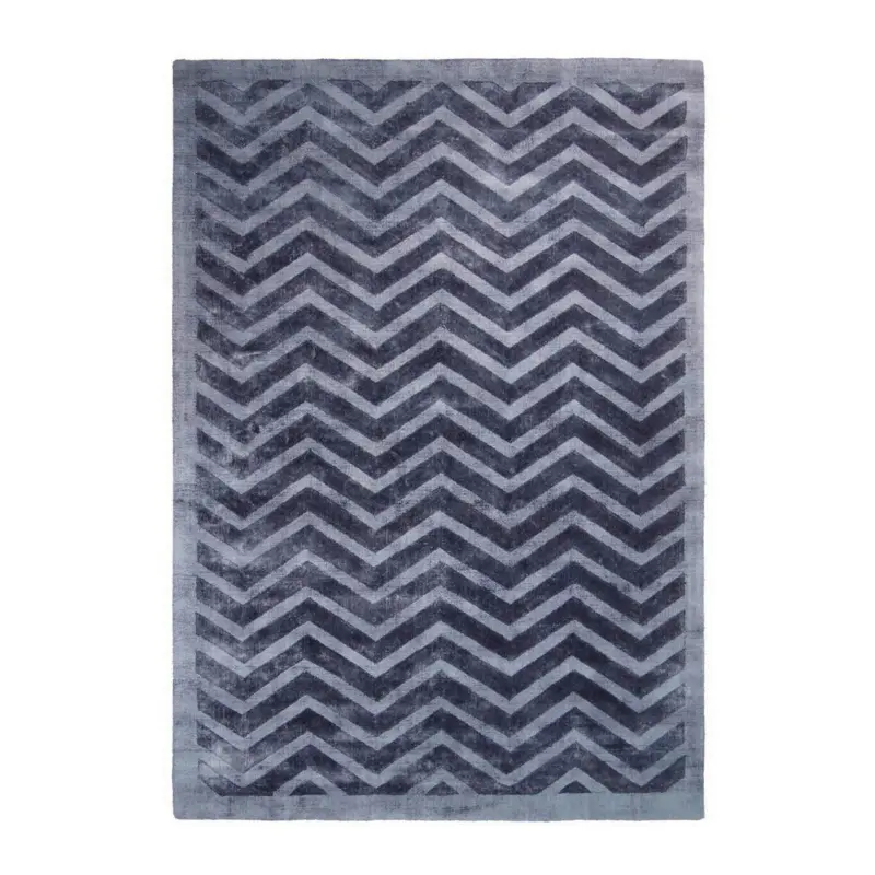 Webteppich 120/170 cm Dunkelblau