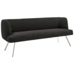 XXXLutz Lauterach - Ihr M&ouml;belhaus bei Bregenz Sitzbank 160/87/64 cm in Anthrazit, Edelstahlfarben