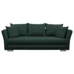 XXXLutz Lauterach - Ihr M&ouml;belhaus bei Bregenz Schlafsofa in Webstoff Dunkelgr&uuml;n