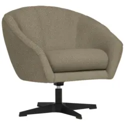 Sessel in Chenille Taupe