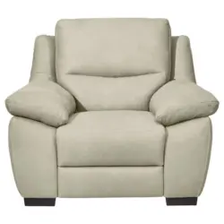 Sessel in Webstoff Beige