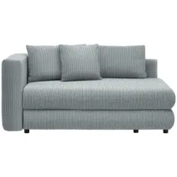 R&eacute;camiere in Cord Blaugrau