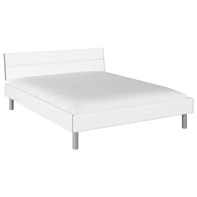 Bett 160/200 cm in Wei&szlig;