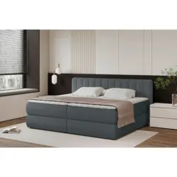 Familienbett 240/200 cm in Anthrazit