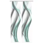 XXXLutz Lauterach - Ihr M&ouml;belhaus bei Bregenz Fl&auml;chenvorhang in Grau, Wei&szlig;, Mintgr&uuml;n halbtransparent