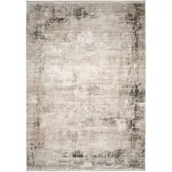 Webteppich 120/170 cm Modenaro Grau, Beige