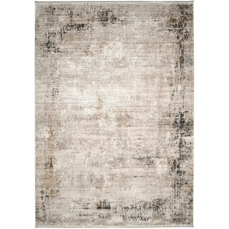 Webteppich 120/170 cm Modenaro Grau, Beige