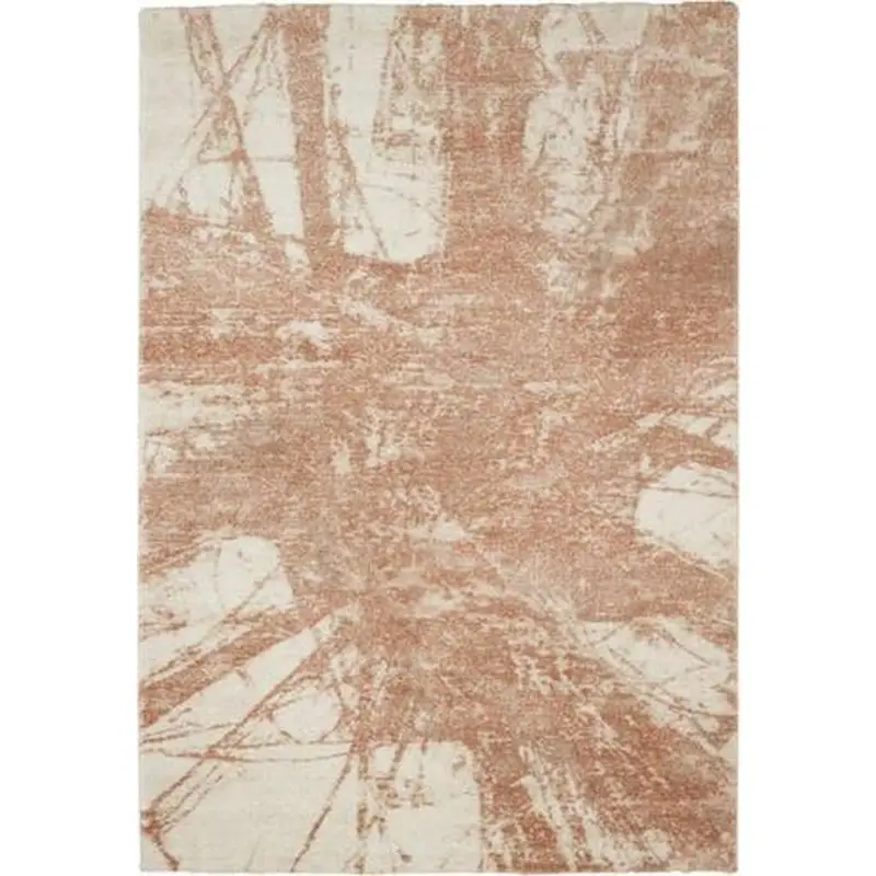 Webteppich 140/200 cm My Bologna Creme, Cognac