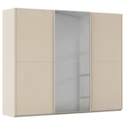 Schwebet&uuml;renschrank in Champagner