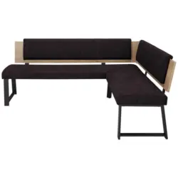 Eckbank 190/170 cm in Anthrazit