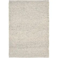 Handwebteppich 200/250 cm Havre Grau, Hellgrau, Beige
