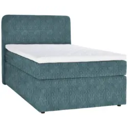 Boxspringbett 140/200 cm in Petrol