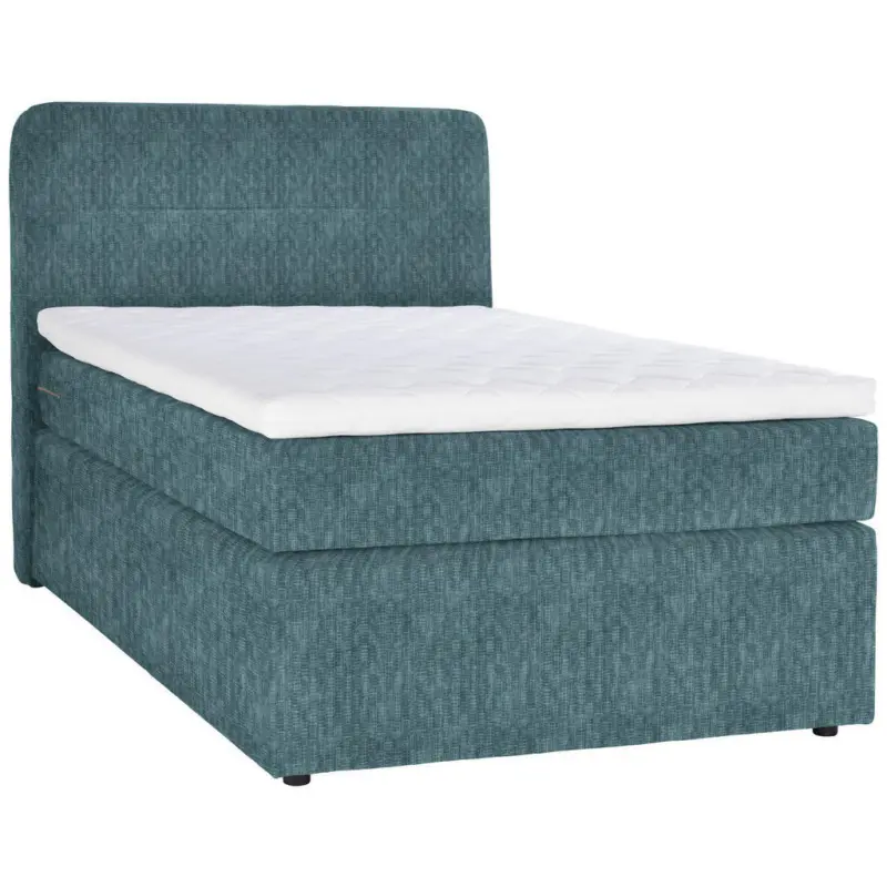 Boxspringbett 140/200 cm in Petrol