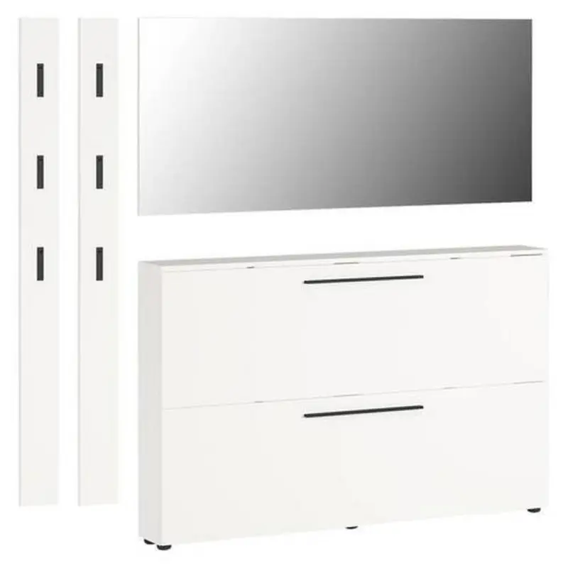 Garderobe 4-teilig in 185/200/19 cm