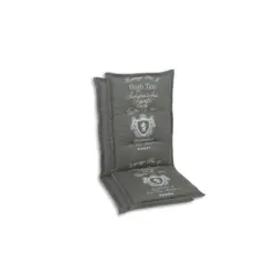 Sesselauflagenset in Grau