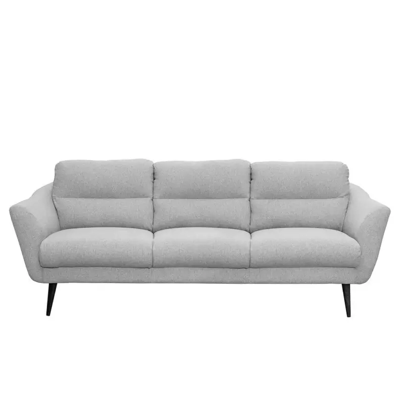 3-Sitzer-Sofa Tromso in Webstoff Hellgrau Skandinavisch, Modern, Landhaus