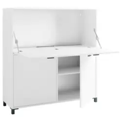 Sekret&auml;r in Schwarz, Wei&szlig;